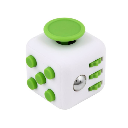 Fidget Cubes Green White